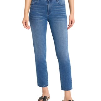 Nic+Zoe High Rise Straight Leg Jeans in Uptown
