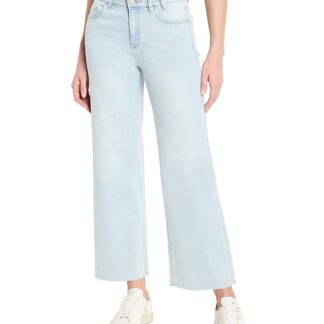 Nic+Zoe Weekend High Rise Wide Leg Jeans in Bluestone