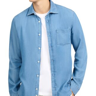 Onia Denim Chambray Long Sleeve Shirt