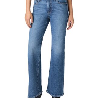 Pagie Sofia Mid Rise Flare Jeans in Carver
