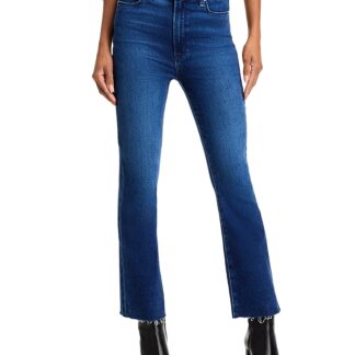Paige Claudine High Rise Ankle Flare Jeans in Sailaway