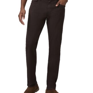 Paige Federal Slim Straight Jeans in Deep Chocolate