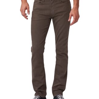 Paige Federal Straight Slim Fit Jeans in River Moss