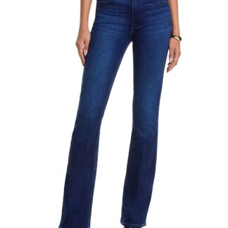 Paige High Rise Manhattan Bootcut Jeans in Glastonbury