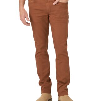Paige Lennox Slim Fit Jeans in Italian Coffee