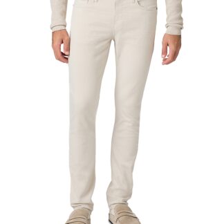 Paige Lennox Slim Fit Jeans in Pale Silver