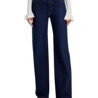 Paige Sasha High Rise Wide Leg Jeans in Dwell