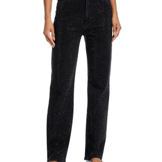 Paige Stevie Ankle Jeans in Interstellar Embellished