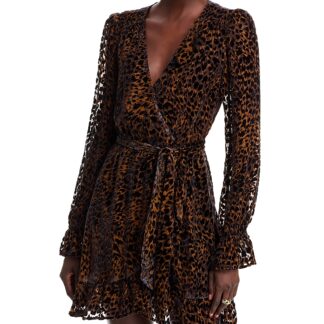 Paige Ysabel Faux Wrap Mini Dress
