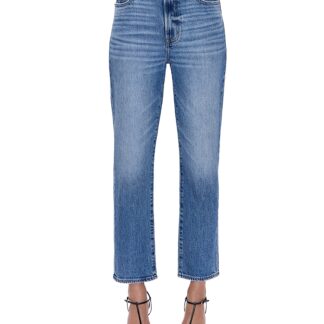 Pistola Bri High Rise Slim Straight Leg Jeans in Charleston