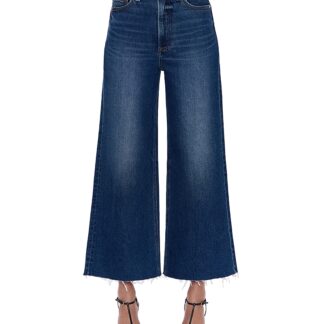 Pistola Lana Crop High Rise Ultra Wide Leg Jeans in Broadway