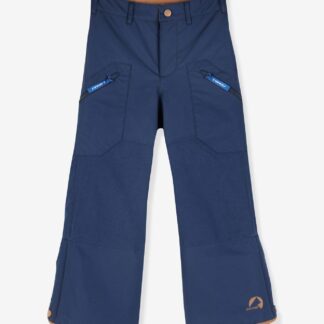 Quilted TOBI SNOW finkid ski trousers for children denim blue