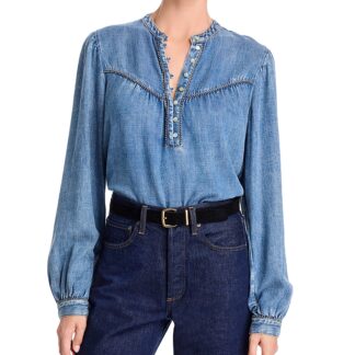 Rails Sunna Denim Top