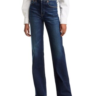 Re/Done 70s High Rise Bootcut Jeans in Barely Worn
