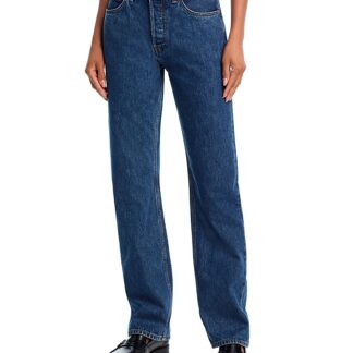 Re/Done 90s High Rise Jeans in Rustic Indigo