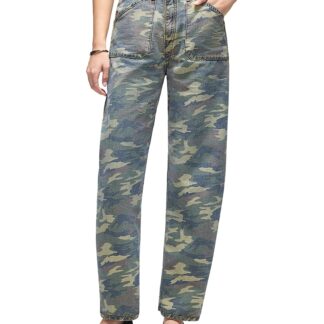 Re/Done The Rewind High Rise Jeans in Thunderstruck