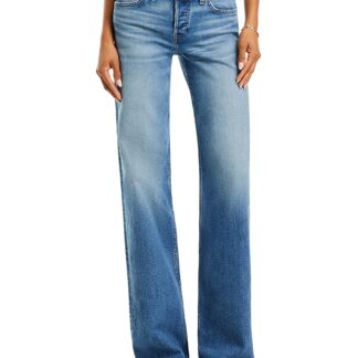 Re/Done Wide Leg Jeans in West Coast Fade