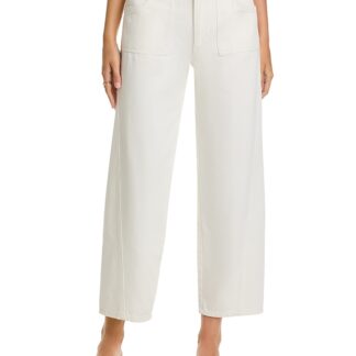 Sanctuary District High Rise Column Ankle Jeans in Washed Sandstone