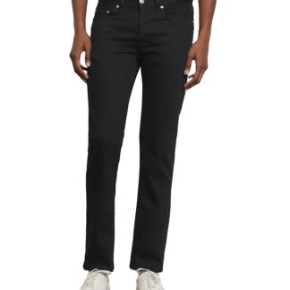 Sandro Slim Fit Jeans in Dark Black