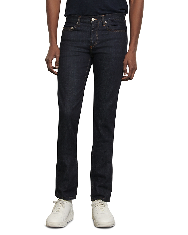 Sandro Slim Fit Jeans in Raw Denim