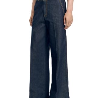 Sandro Vintage Flare Jeans in Raw Denim