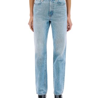 Slvrlake London High Rise Straight Jeans in Heartache