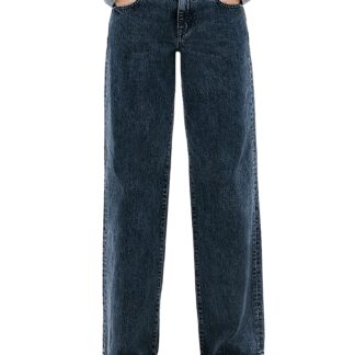 Slvrlake Mica Low Rise Relaxed Wide Jeans in No Mans Land