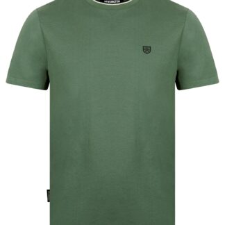 T-Shirts Westport Cotton Jersey Crew Neck Ringer T-Shirt in Laurel Wreath - Kensington Eastside / S - Tokyo Laundry