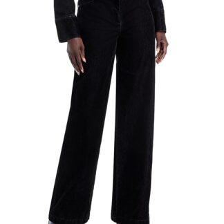 Toccin Vaughn Mid Rise Straight Jeans in Jet
