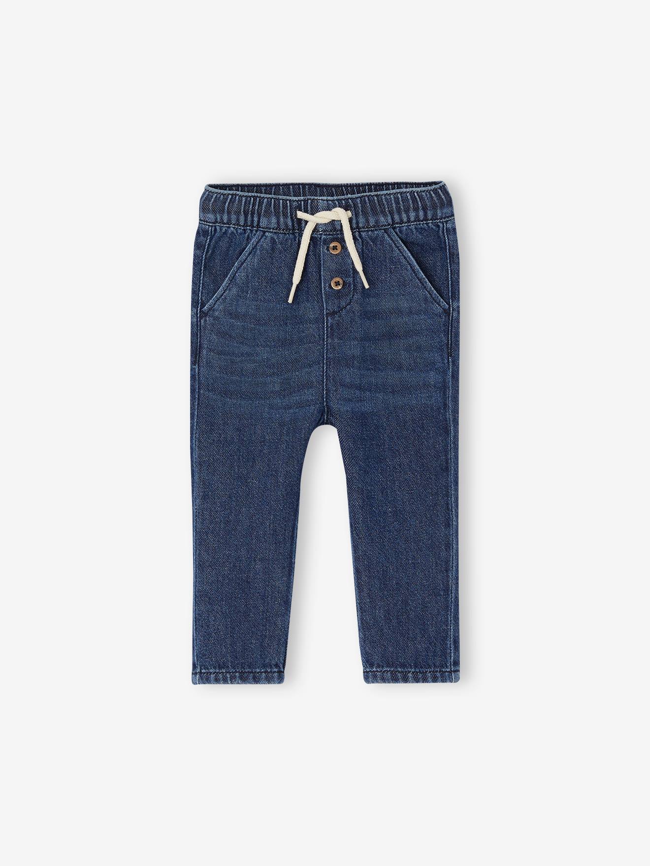 Trousers in Lightweight Denim, for Babies brut denim