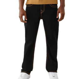 True Religion Ricky Super T Straight Fit Jeans in 2SB Black