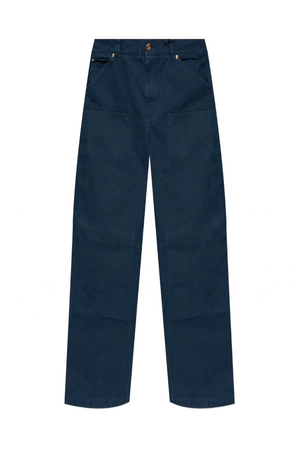 VERSACE DENIM CANVAS BIGGIE JEANS Size: 50, colour: BLUE