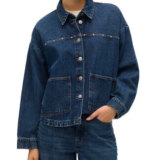 Vero Moda Jamie Studded Denim Shirt