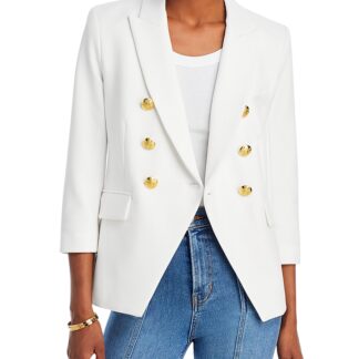 Veronica Beard Empire Dickey Double Breasted Jacket