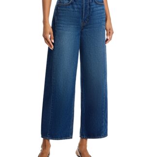 Veronica Beard Ryder High Rise Barrel Leg Jeans in Equinox Blue