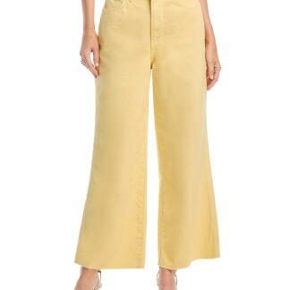 Veronica Beard Taylor Cropped High Rise Jeans in Chamomile