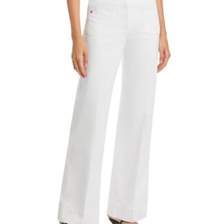 Victoria Beckham High Rise Alina Jeans in White