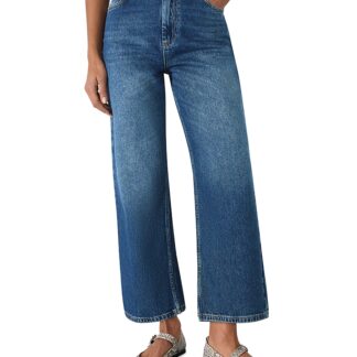 Whistles Ankle Straight Leg Jeans in Denim
