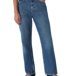 Whistles Authentic Column Leg Jeans in Denim