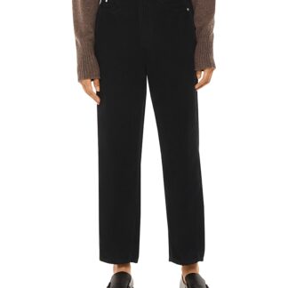 Whistles High-Rise Cropped Corduroy Pants