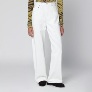 White Pashmina Ayla baggy jeans