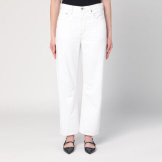 White denim jeans