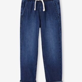 Wide Easy to Slip On Jeans for Boys brut denim