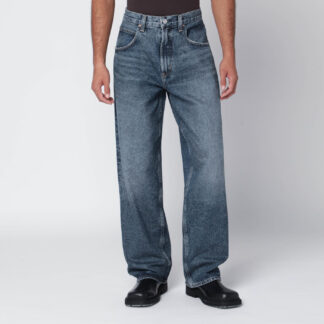 Wide dark vintage indigo Fusion jeans