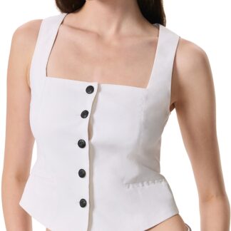 rag & bone Mariana Button Front Vest