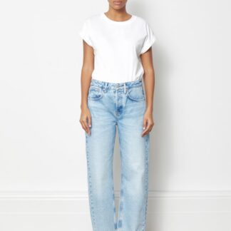 Albaray Boyfriend Mid Rise Jeans Blue Denim