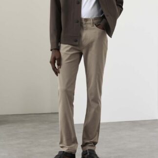 Autograph Slim Fit Performance Twill 5 Pocket Trousers Onyx