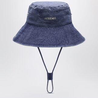 Bucket hat in de-Nîmes blue denim
