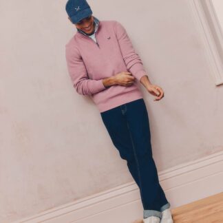 Crew Clothing Straight Fit Denim 5 Pocket Jeans Indigo