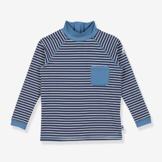 DELFIINI EKO UV Long Sleeve T- Shirt for Children, FINKID denim blue